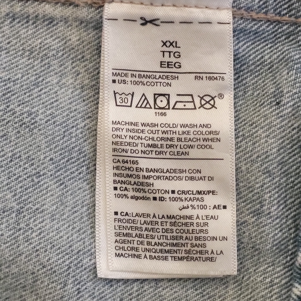 Old Navy Blue Denim Jacket - Picture 4 of 10